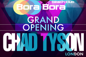 На открытии нового сезона Bora Bora Beach Club выступит гость из Лондона!